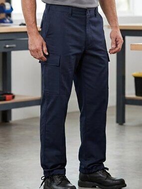 NWT Elbeco TekTwill Navy Blue Cargo Tactical EMS Uniform Pants E7604 sz L